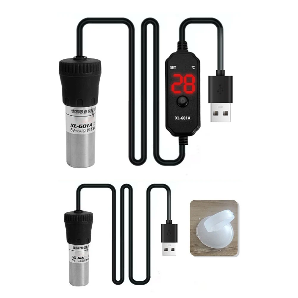 Aquarium Fish Uk - Chauffage d'aquarium réglable et Submersible, 20/15W,