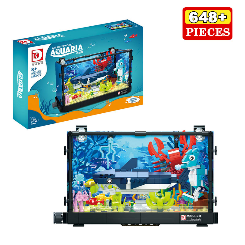 Blocs de construction de réser - Aquarium Fish Shark avis et prix