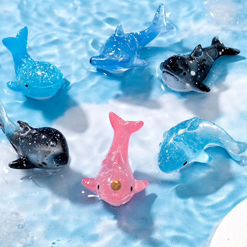 6 pièces, mini figurines d'ani - Aquarium Fish Shark avis et prix